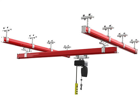 KBK mäkký a ľahký kombinovaný typ Crane.jpg KBK Soft And Light Combined Type Crane.jpg
