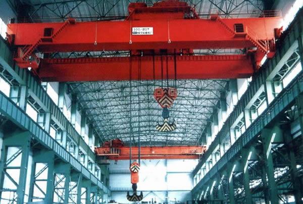 QD oceľový závod nad hlavou žeriav 50 ton