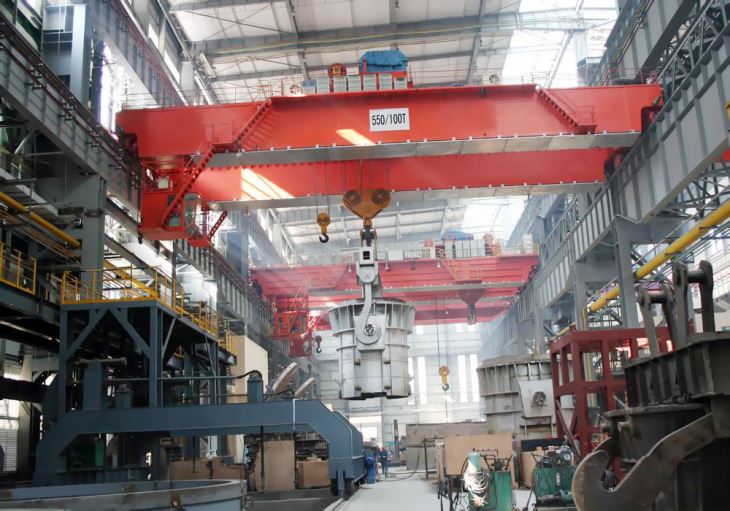 QD cestovanie 350 Ton mostový žeriav